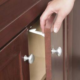 Safety 1st Spring Loaded Cabinet and Drawer Latches, Child Safety Locks (10-Pack) thumbnail 4