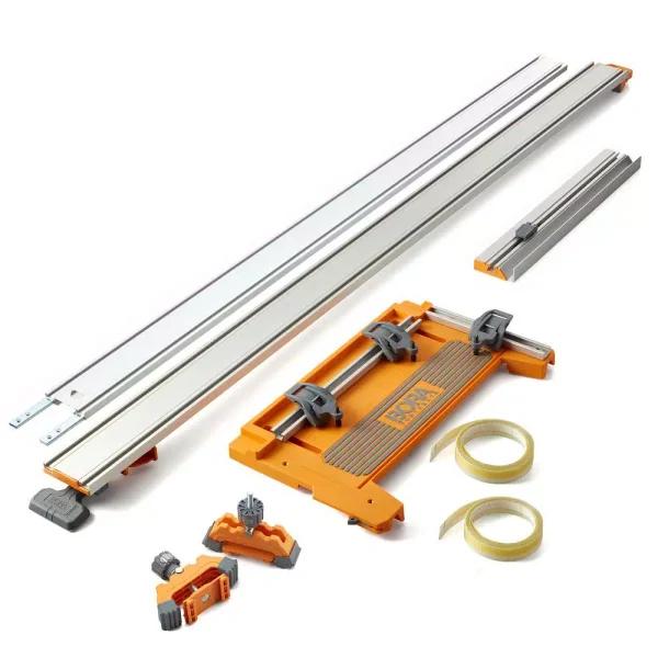 BORA NGX 50 in. Clamp Edge Premier Set (6-Piece) for Circular Saws