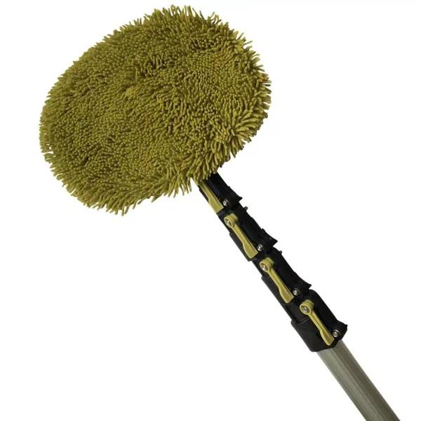 DocaPole 7 ft. to 30 ft. Telescoping Extension Pole with Microfiber Chenille Wall Duster