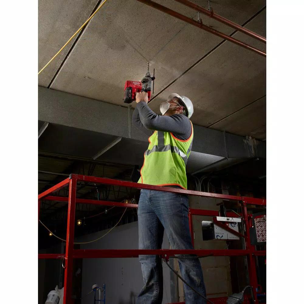 Milwaukee M18 FUEL 1 in. SDS-Plus Rotary Hammer and Deep Cut Band Saw 2-Tool Combo Kit