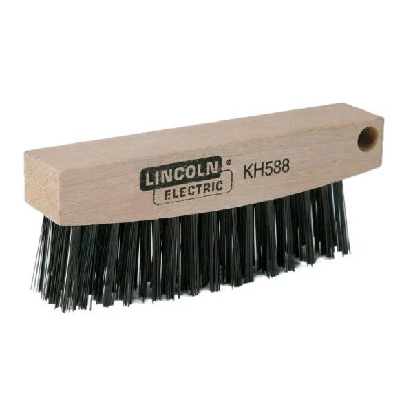 Lincoln Electric 2 in. x 4.75 in. Carbon Steel Wire Brush