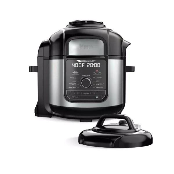 Ninja Foodi Deluxe 8 qt. Electric Pressure Cooker and Air Fryer, Stainless Steel