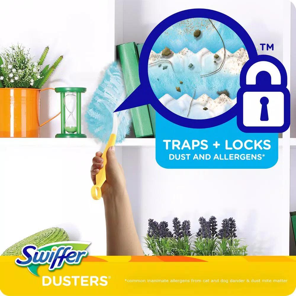 Swiffer Dusters 180 Multi-Surface Refills, Lavender Vanilla & Comfort Scent, 18-Count (4-Pack)
