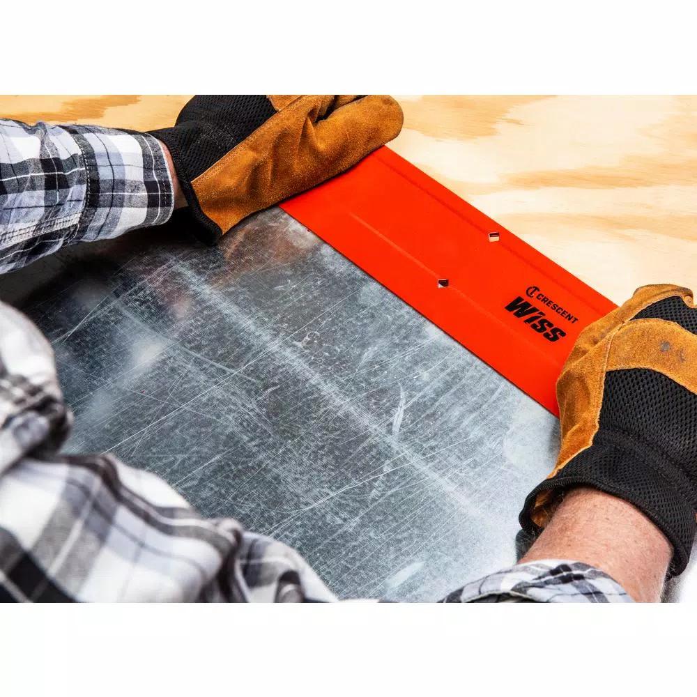 Wiss 24 in. Folding Tool with 3/8 in. and 1 in. Depth Channels