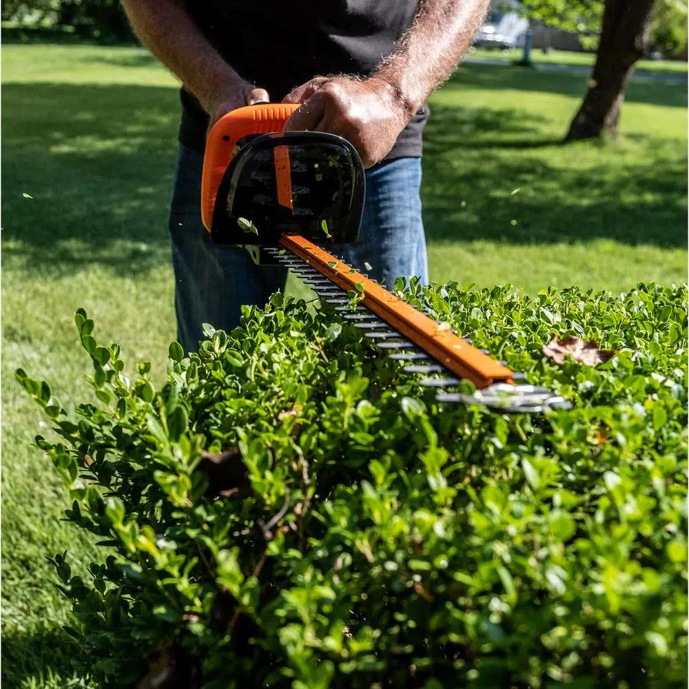Scotts 20V Cordless 22 in. Hedge Trimmer Kit with 2.0Ah Battery and Fast Charger