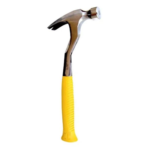 JC Hammer 16 oz. Magnetic Roofing Hammer with Angled Shaft and Comfort Grip