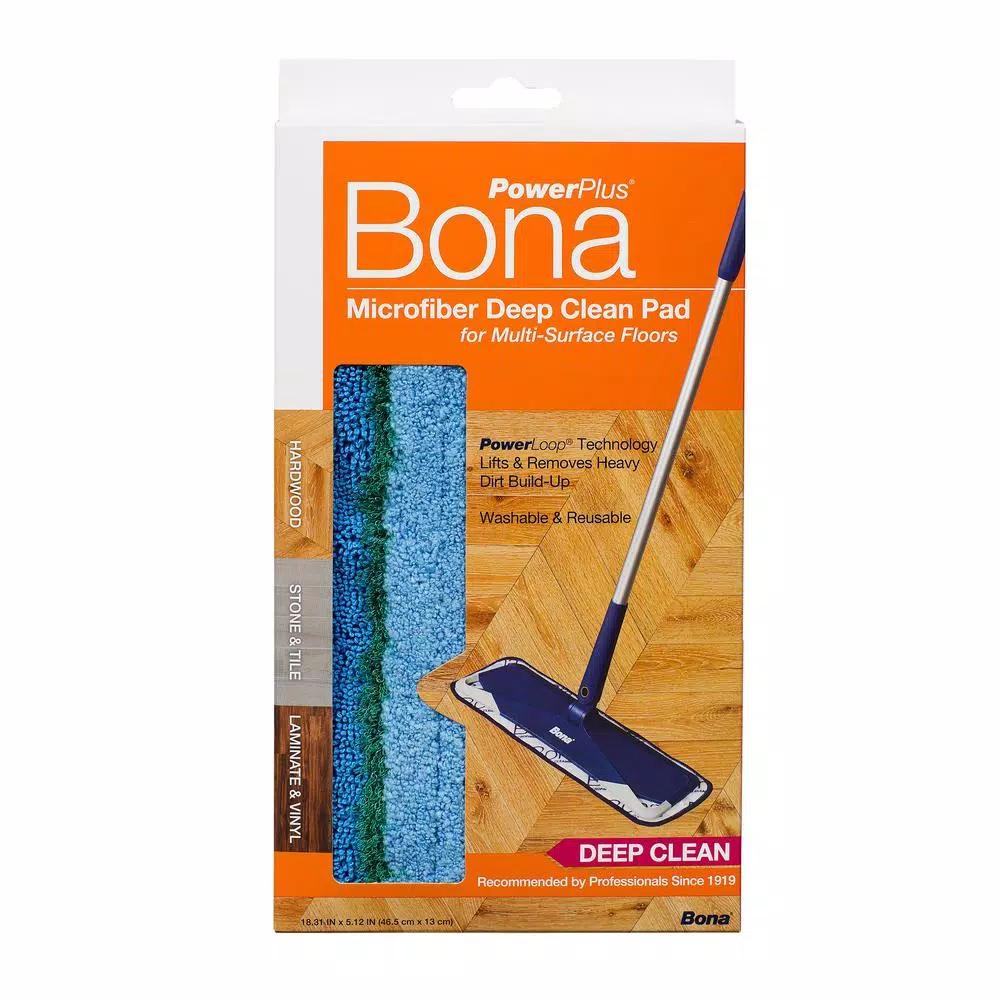 Bona PowerPlus Microfiber Deep Clean Pad for Hardwood Floors