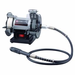 Steel Core 3 in. Mini Multi-Purpose Bench Grinder and Polisher with Buffing Wheel thumbnail 6