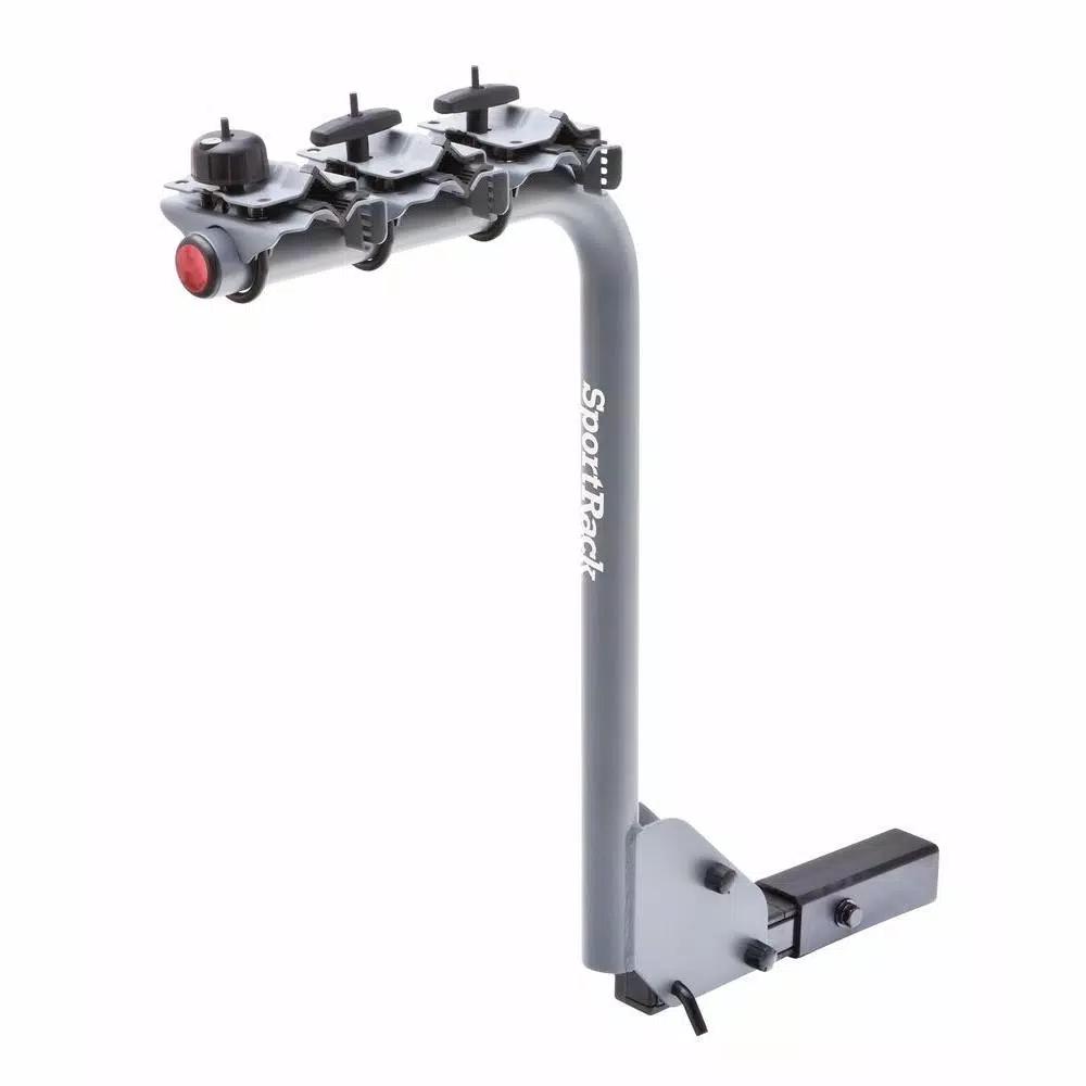 SportRack 3-Bike Lock and Tilt Hanging Hitch Bike Rack