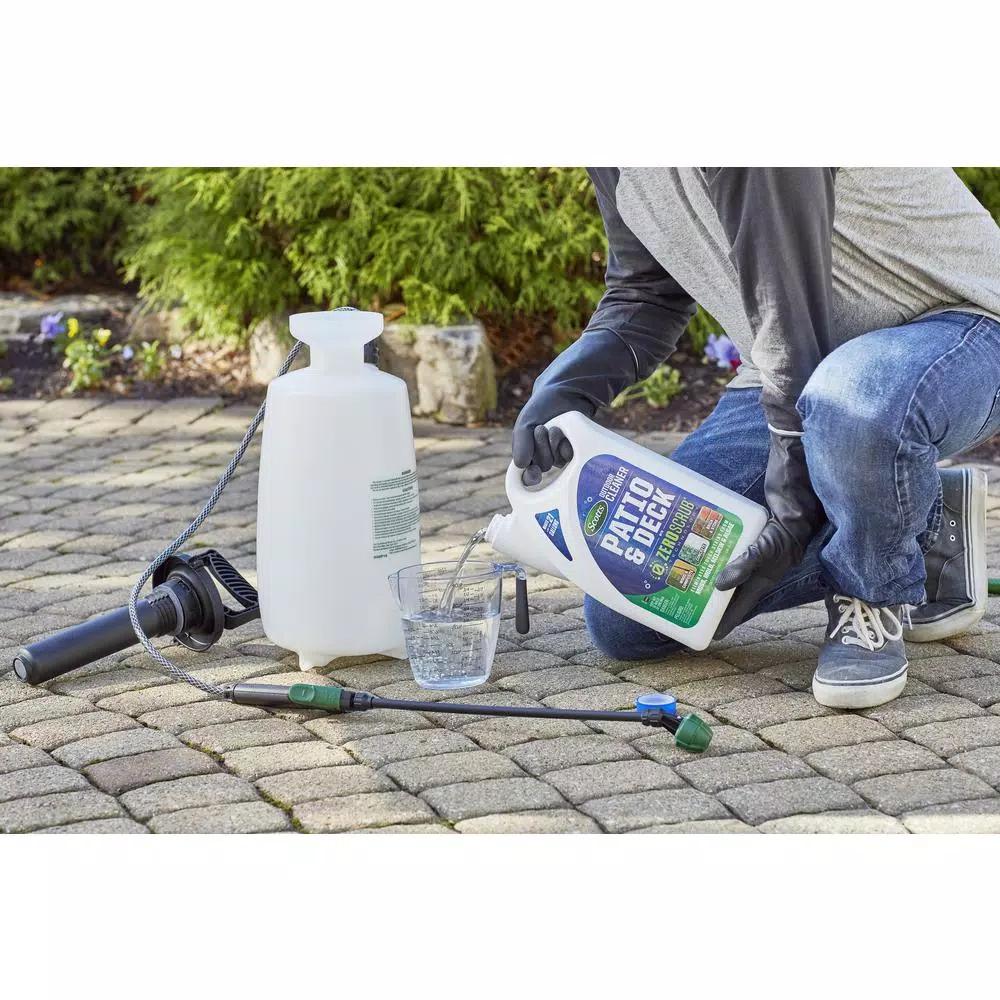 Scotts Outdoor Cleaner Patio and Deck with ZeroScrub Technology, 1 Gal.