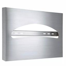 Alpine Industries Stainless Steel Brushed Half-Fold Toilet Seat Cover Dispenser thumbnail 1