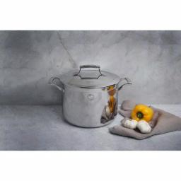 Saveur Selects Voyage 8 Qt. Tri-Ply Stainless Steel Stock Pot with Lid thumbnail 2