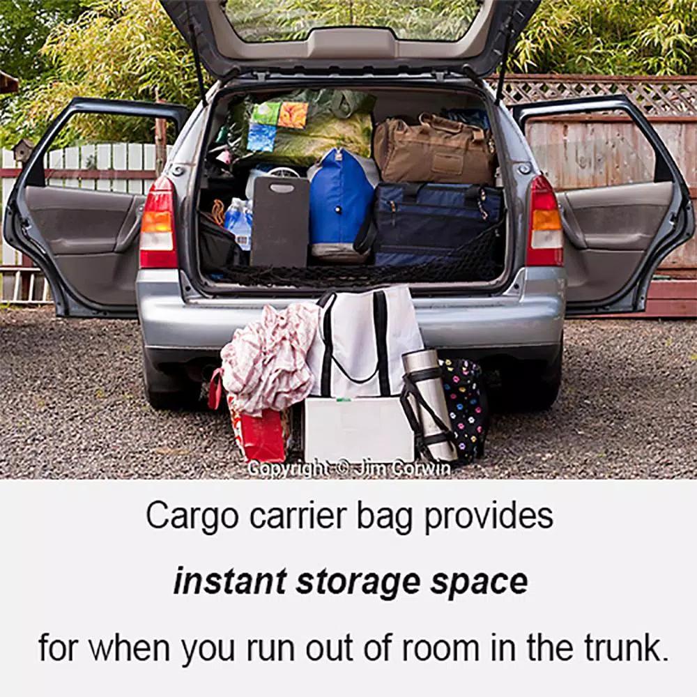 Mockins 57 in. Waterproof Hitch Cargo Carrier Bag, 15.5 cu. ft. Capacity, 500 lbs Load Limit