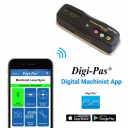 Digi-Pas DWL1300XY 6 in. 2-Axis Smart Machinist Digital Level, Bluetooth, NIST-Traceable thumbnail 4