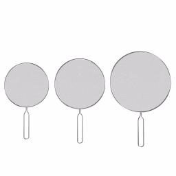 Classic Cuisine Stainless Steel Mesh Splatter Screen Guards, 3-Pack thumbnail 1