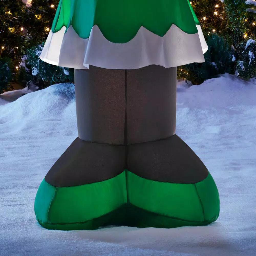 Disney Minnie Mouse 3.5 ft. Inflatable Holiday Decoration with LED Lights