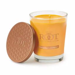 ROOT CANDLES A.I. Root Veriglass Tangerine Lemongrass Scented Soy & Beeswax Jar Candle thumbnail 2