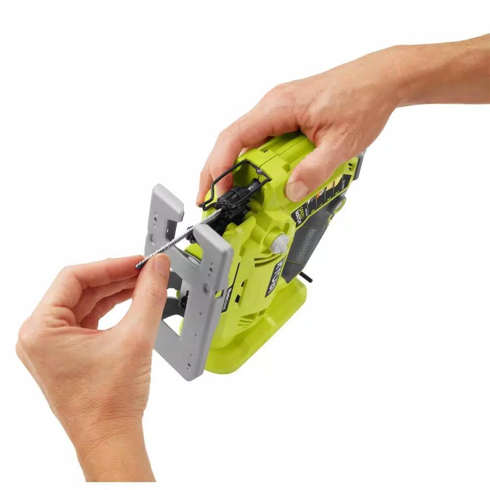 RYOBI 18V ONE+ Cordless Fixed Base Trim Router and Orbital Jig Saw Combo Kit (Tools Only)