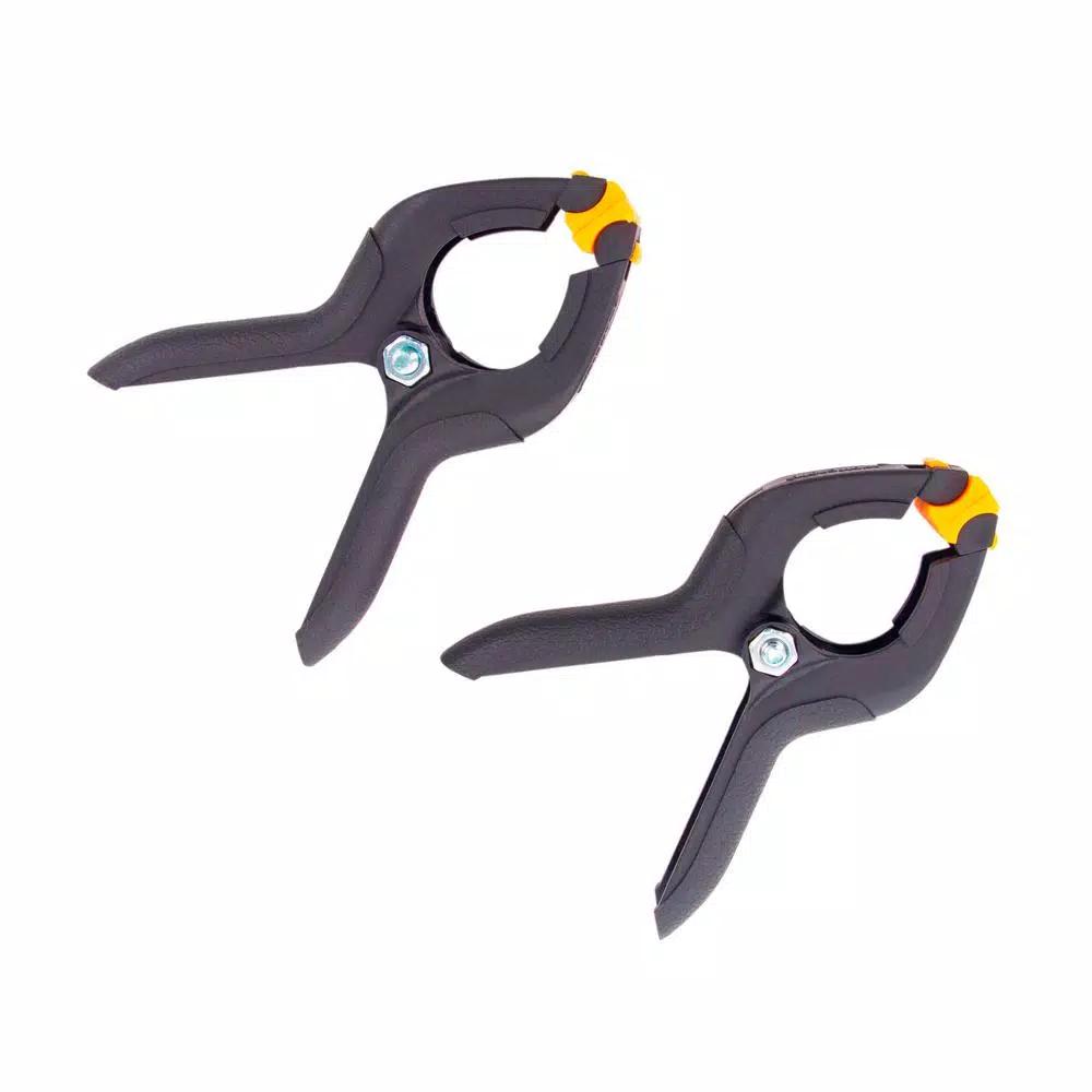 Wolfcraft 12-Piece Hobby Clamp Set - Spring, Ratchet, and Needle-Nose Clamps