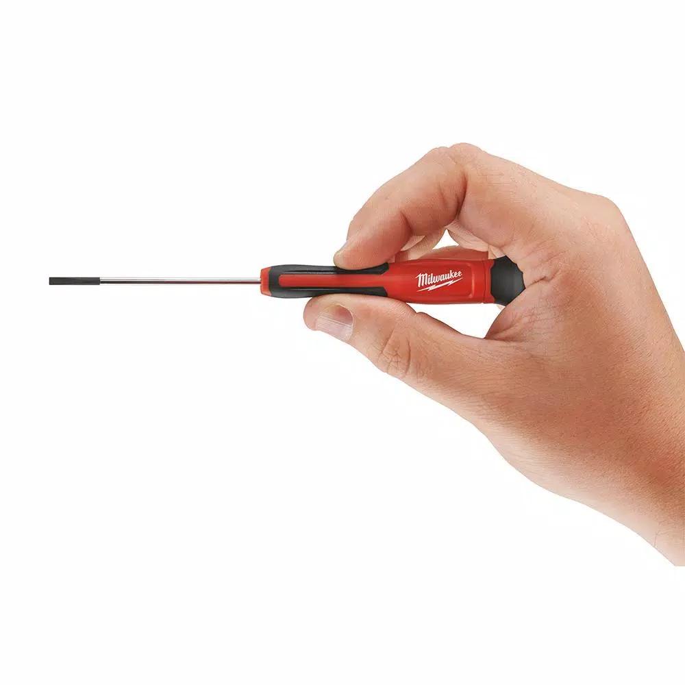 Milwaukee 10-Piece Precision Screwdriver Set with All-Metal Core