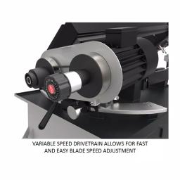 Jet 8 in. x 13 in. 1-1/2 HP Variable Speed Metalworking Bandsaw, 115V/230V thumbnail 3