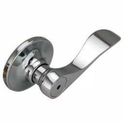 Design House Springdale Polished Chrome Privacy Bed/Bath Door Lever thumbnail 8