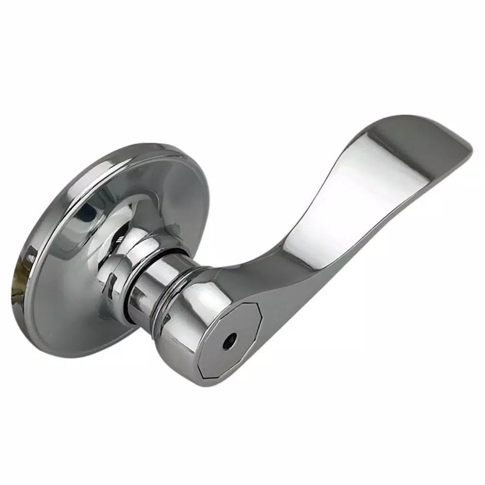 Design House Springdale Polished Chrome Privacy Bed/Bath Door Lever