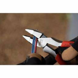Southwire The Woods 9 in. Side Cutting Pliers, Forged Carbon Steel Linesman Pliers thumbnail 6