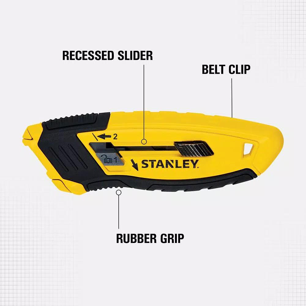 Stanley Control-Grip Retractable Utility Knife with Belt Clip