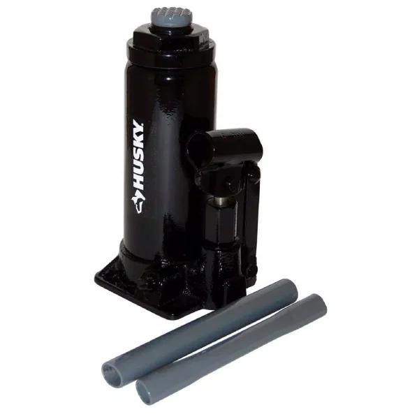 Husky 6-Ton Hydraulic Bottle Jack, 12,000 lb. Capacity