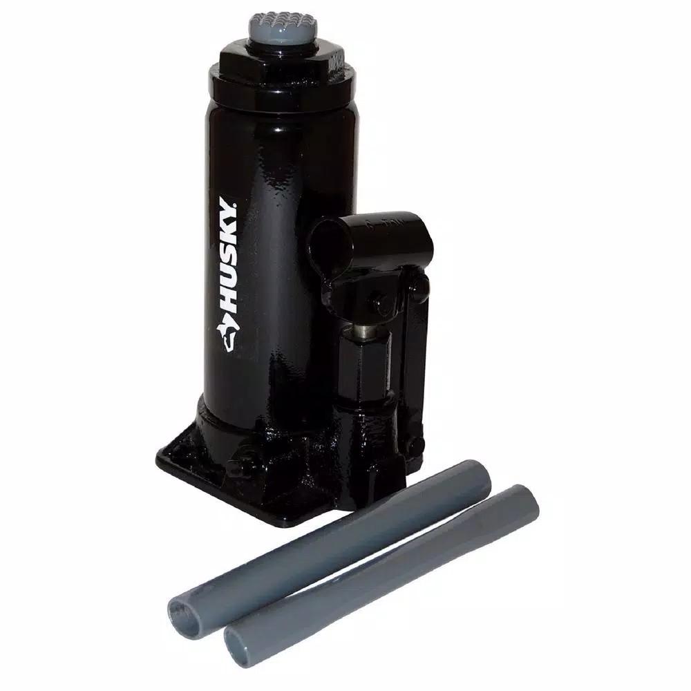 Husky 6-Ton Hydraulic Bottle Jack, 12,000 lb. Capacity