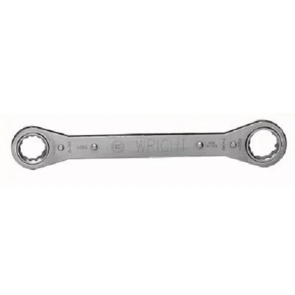 Wright Tool 12-Point Ratcheting Box Wrench, 1 in. x 1-1/16 in., 15 in. Length