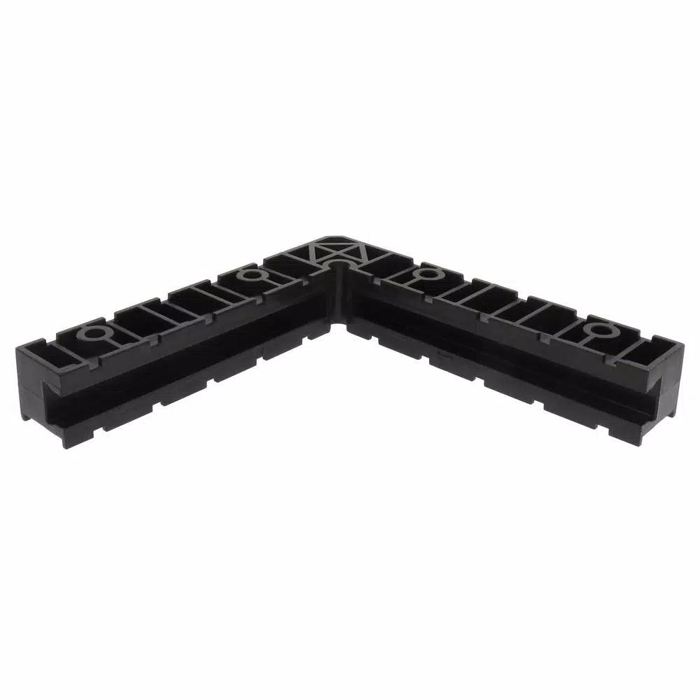 Milescraft TrackClampKit100 90-Degree Corner Clamp Track Kit, 5-Piece Set
