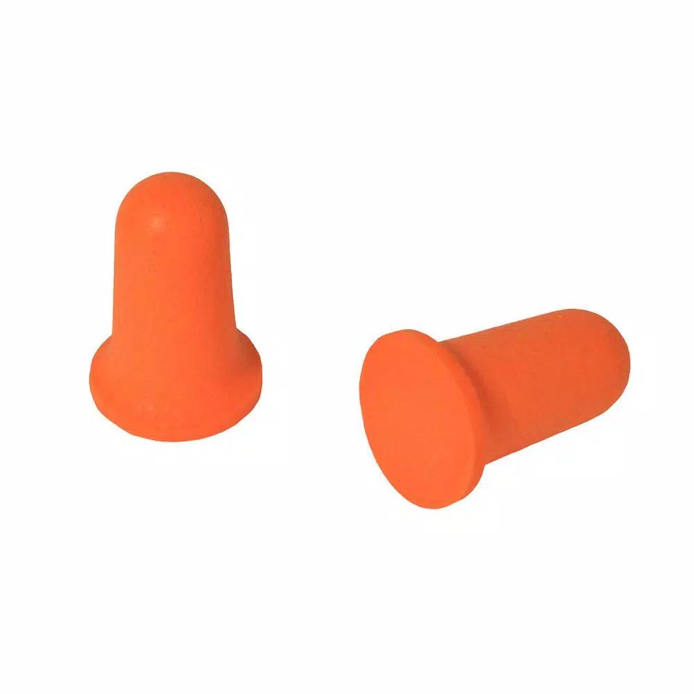 DEWALT DPG63 Bell Shape Disposable Foam Earplugs, Orange (50-Pack)