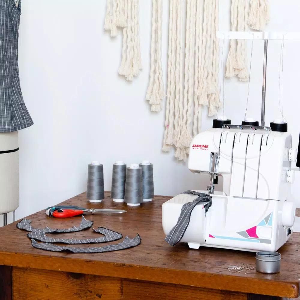 Janome MOD-8933D Serger Machine with 3/4 Thread Capability and Differential Feed