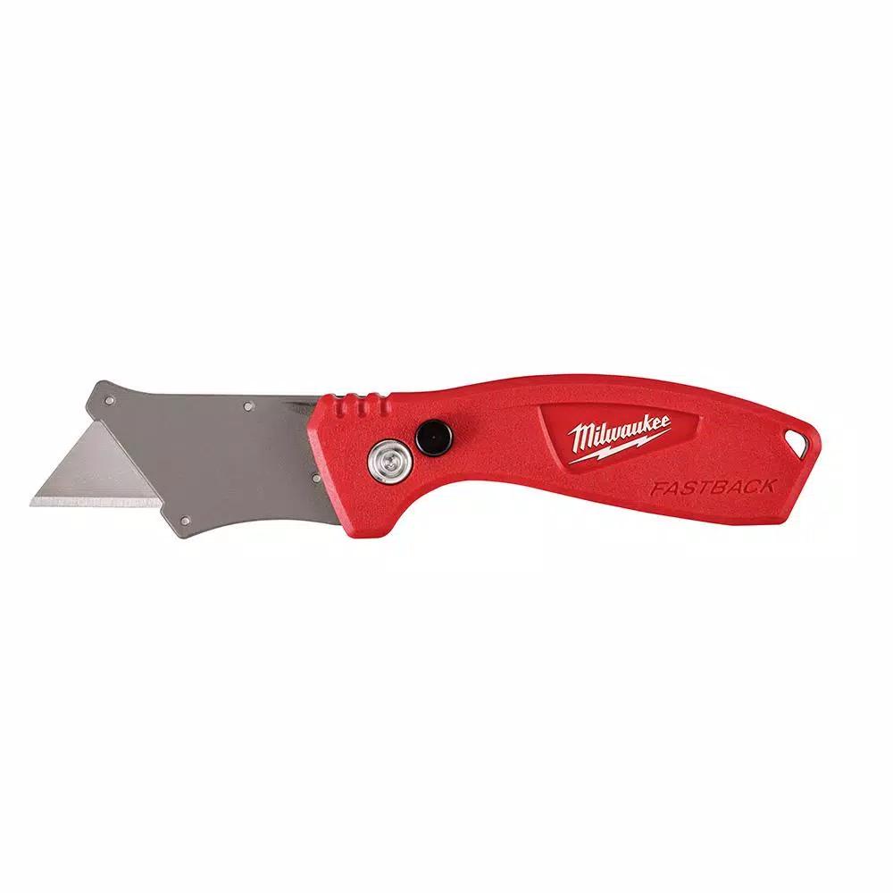 Milwaukee FASTBACK Compact Flip Utility Knife and 6 in. Fixed Jab Saw Set