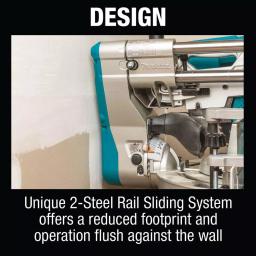 Makita 18V X2 LXT 12 in. Brushless Dual-Bevel Sliding Compound Miter Saw Kit with Bonus 18V LXT Jigsaw thumbnail 9