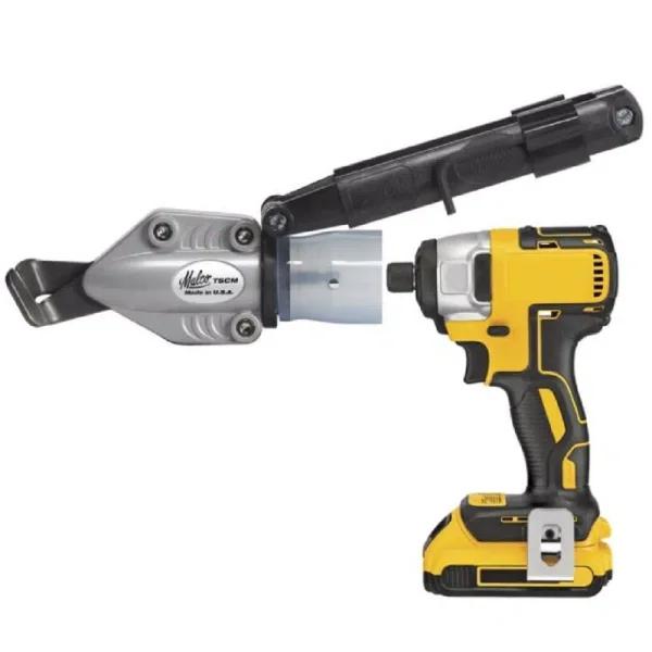 Malco TurboShear Drill Attachment for Cutting Corrugated and Trapezoidal Metal Roofing