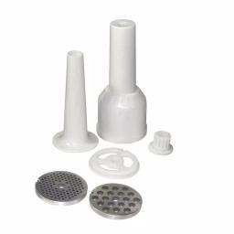 Weston No. 8 575W Electric Meat Grinder and Sausage Stuffer with Stainless Steel Plates thumbnail 3