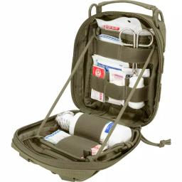 BARSKA CX-900 First Aid Utility Pouch, MOLLE Compatible, OD Green thumbnail 6