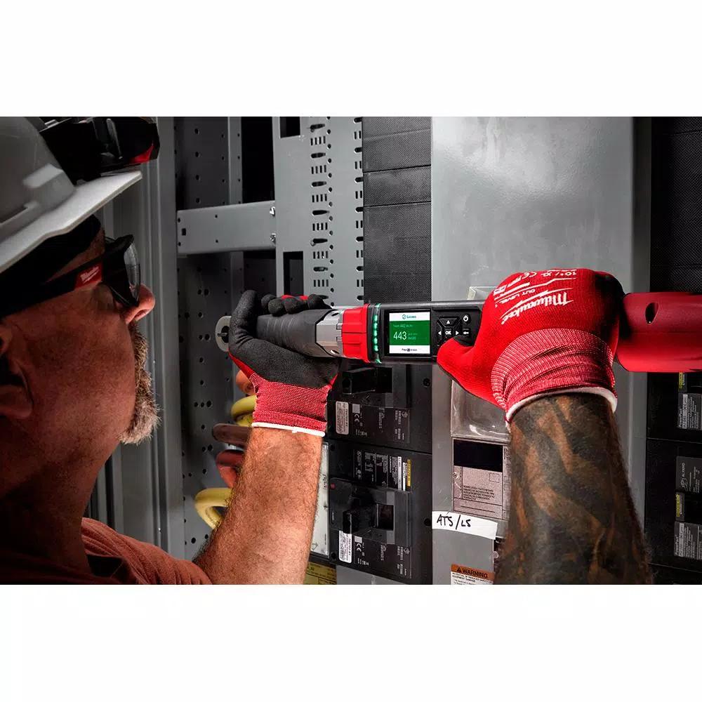 Milwaukee M12 FUEL 3/8 in. Digital Torque Wrench Kit with ONE-KEY, Two 2.0 Ah Batteries & Charger