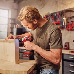 Einhell PXC 18V Cordless Drill Driver Kit with 2.0 Ah Battery, Fast Charger, and 1/2 in. Keyless Chuck thumbnail 6