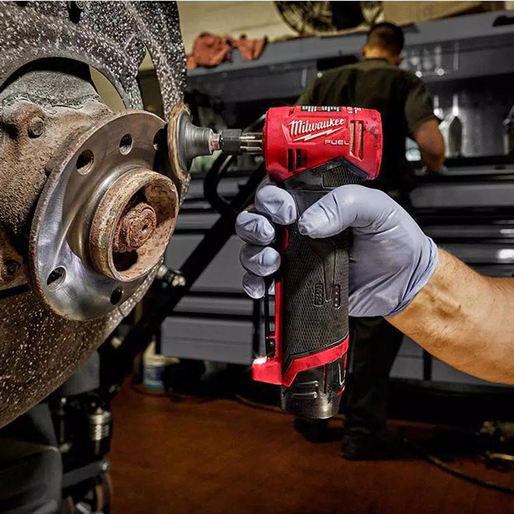 Milwaukee M12 FUEL 12V Brushless Cordless 1/4 in. Right Angle Die Grinder (Tool Only)