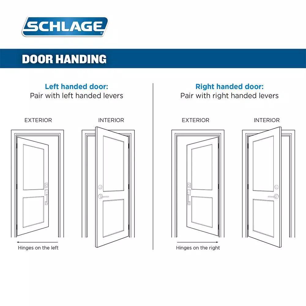Schlage Sense Smart Deadbolt with Flair Lever Handleset, Satin Nickel