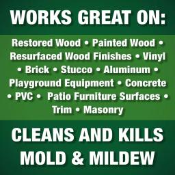 Mold Armor E-Z Deck, Fence and Patio Wash - 1 Gal. Mold and Mildew Remover thumbnail 7