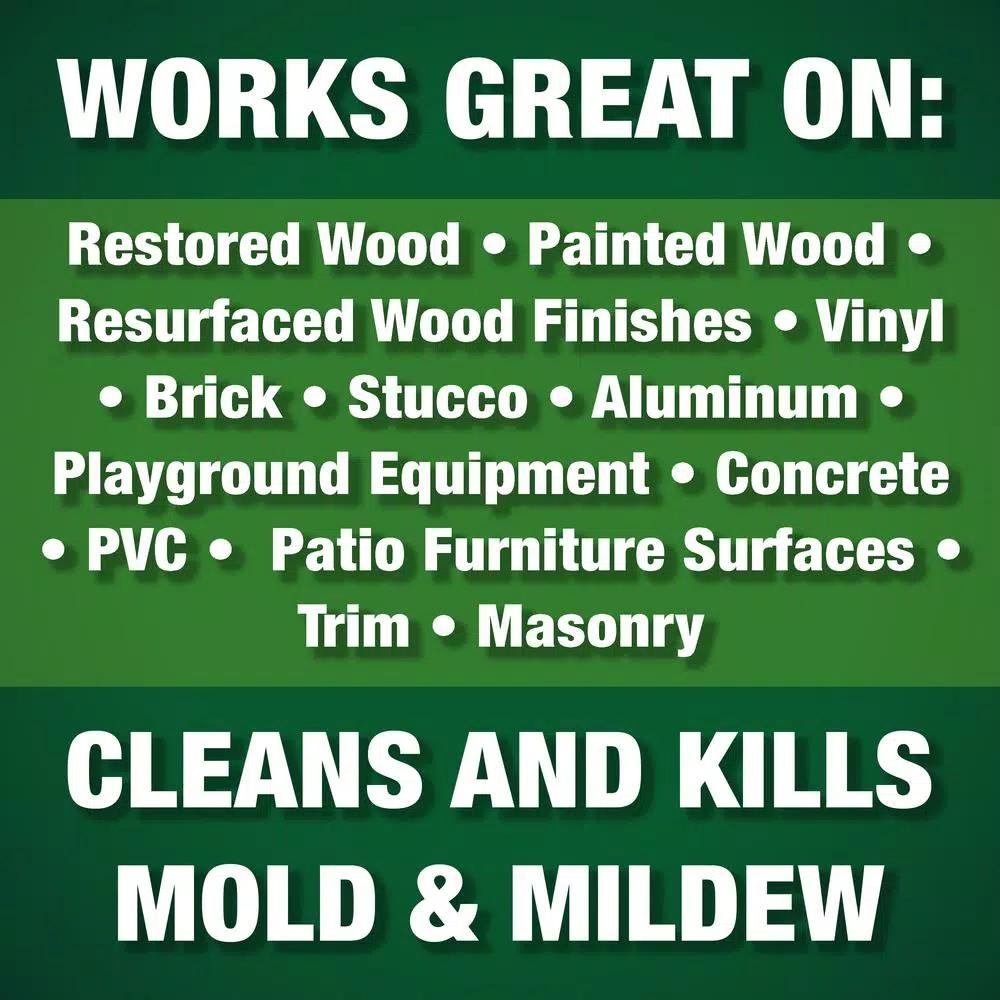 Mold Armor E-Z Deck, Fence and Patio Wash - 1 Gal. Mold and Mildew Remover