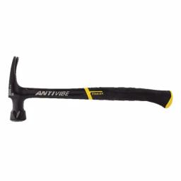 Stanley FatMax 28oz. 16 in. AntiVibe Rip Framing Hammer with Rubber Grip and Magnetic Nail Start thumbnail 1
