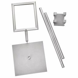 Alpine Industries 60.5 in. Sanitizing Wipes Dispenser Stand with 2-Sided Sign Holder thumbnail 3