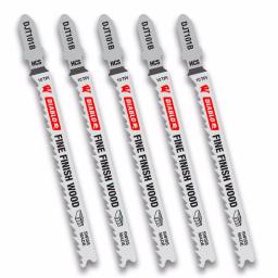 DIABLO 4 in. x 10 TPI High Carbon Steel Fine Finish Jigsaw Blades, T-Shank (5-Pack) thumbnail 1