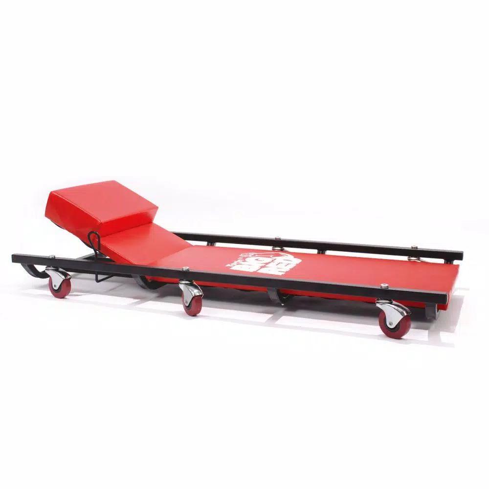 Big Red 40 in. Shop Creeper with 200 lb. Capacity and Adjustable Headrest